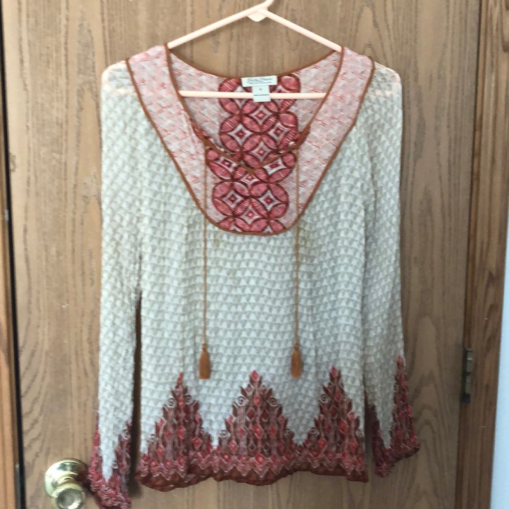 Lucky Brand BoHo style top